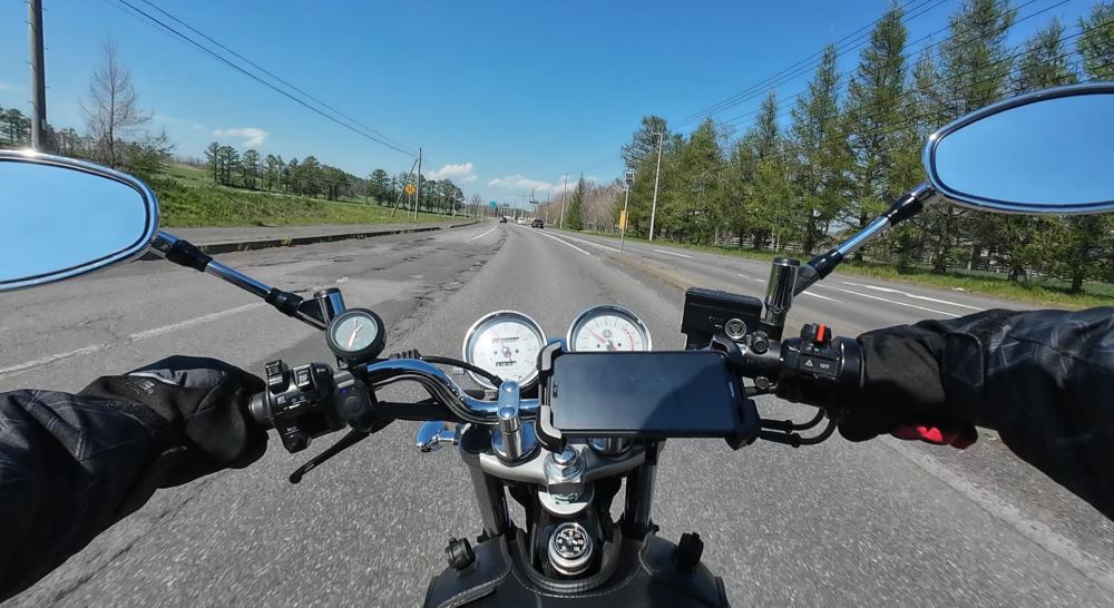 SR400】ハンドルバーエンドウエイトの取り付け方法｜Daytona超ヘビー 